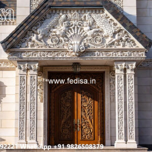 Classic Villa Design with Beautiful Marble Details No-1790
