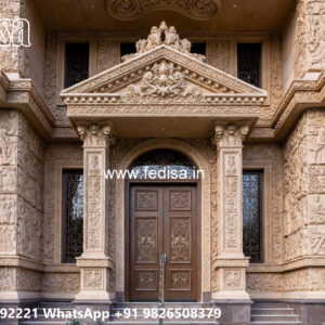 Luxury House Design with Stylish Front Elevation No-1852
