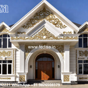 Luxury House Design with Elegant Outdoor Seating No-1863