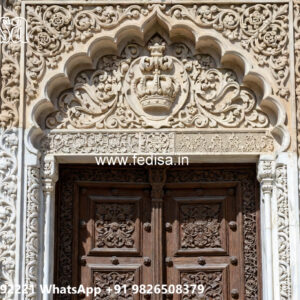 Luxury House Design with Elegant Home Entrance No-1889