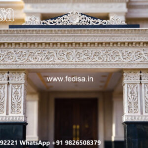 Luxury House Design with Beautiful Exterior Walls No-1893