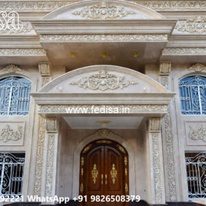 Luxury House Design with Beautiful Stone Exterior No-1922