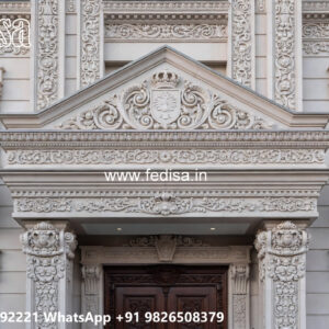 Classic House Design with Elegant Balcony Concepts No-1964