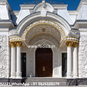 Classic House Design with Premium Marble Finishes No-1968