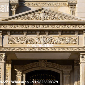 Classic House Design with Grand Entrance Ideas No-1976