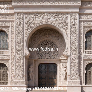 Classic House Design with Beautiful Stone Cladding No-2017