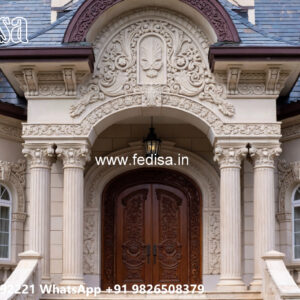 Classic House Design with Elegant Entryway Decor No-2022