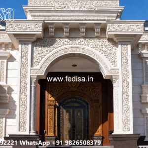 Classic House Design with Royal Decorative Details No-2026