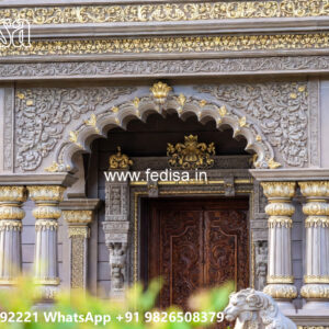 Classic House Design with Rich Marble Decor No-2056