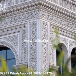 Classic House Design with Elegant Balcony Railings No-2057