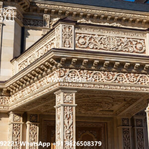 Classic House Design with Decorative Pillar Beauty No-2079