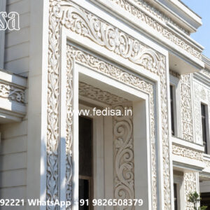 Classic House Design with Luxury Exterior Landscaping No-2081