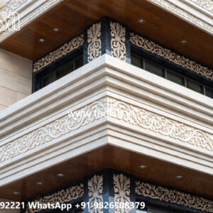 Classic House Design with Beautiful Exterior Gardens No-2089