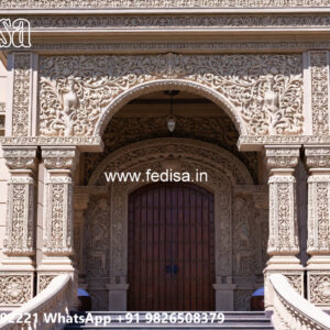 Classic Villa Design with Beautiful Roof Architecture No-2129