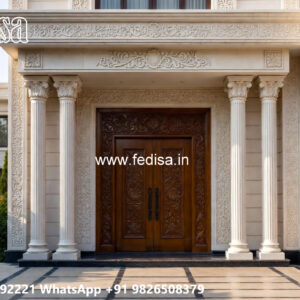 Classic Villa Design with Elegant Dining Room Decor No-2131