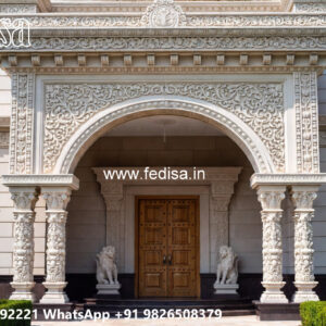 Classic Villa Design with Stylish Marble Flooring No-2132