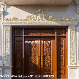 Classic Villa Design with Beautiful Garden Pathways No-2195