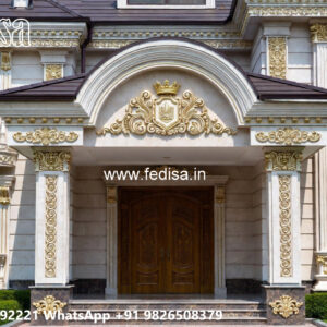 Classic Villa Design with Beautiful Villa Landscaping No-2200