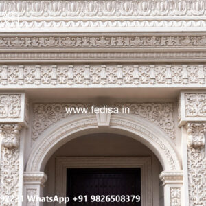 Classic Villa Design with Decorative Architectural Features No-2203