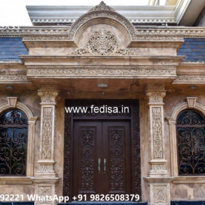 Classic Villa Design with Decorative Exterior Features No-2237