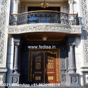 Classic Villa Design with Stylish Front Garden No-2243
