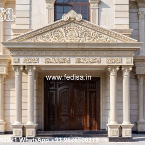 Luxury House Design with Beautiful Balcony Decor No-2331