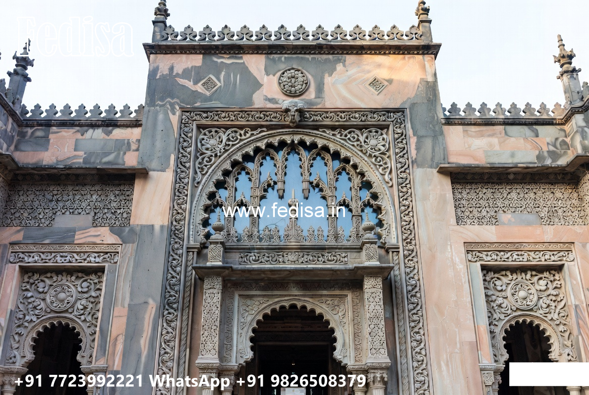 Luxury House Design with Beautiful Stone Exterior No-2372