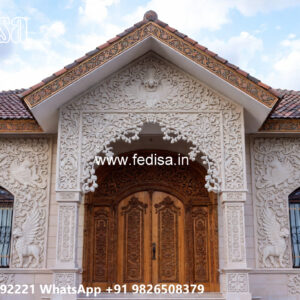 Classic House Design with Elegant Exterior Architecture No-2404