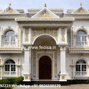 Classic House Design with Royal Living Room Ideas No-2419