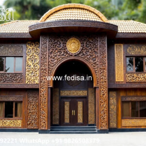 Classic House Design with Artistic Wall Decor No-2429