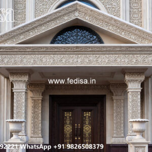 Classic House Design with Decorative Wall Textures No-2462