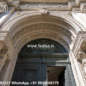 Classic House Design with Elegant Outdoor Lighting No-2464