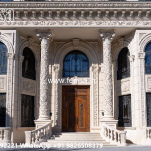 Classic House Design with Elegant Entryway Decor No-2472