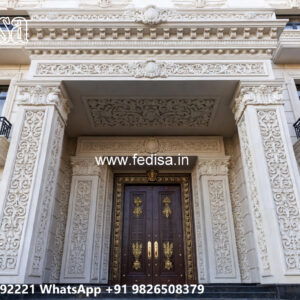 Classic House Design with Royal Decorative Details No-2476