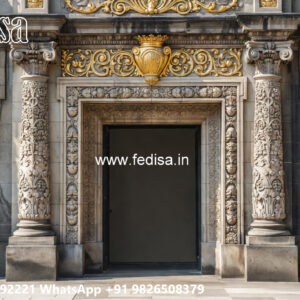 Classic House Design with Elegant Hall Interior No-2502