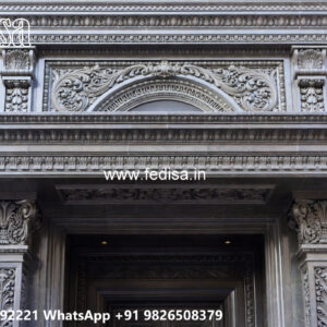Classic House Design with Elegant Marble Staircase No-2524