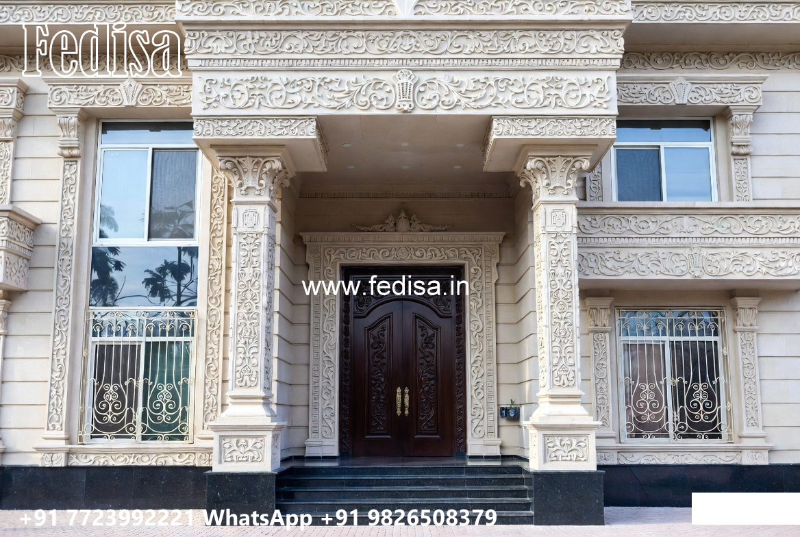 Classic House Design with Decorative Pillar Beauty No-2529