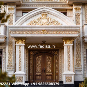 Classic House Design with Beautiful Architectural Features No-2550