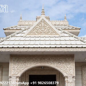 Luxury Classic Villa Design with Elegant Hall Ideas No-2585