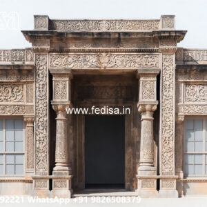 Classic Villa Design with Decorative Iron Railings No-2606