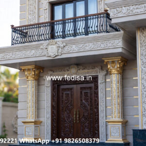 Classic Villa Design with Elegant Hallway Concepts No-2625