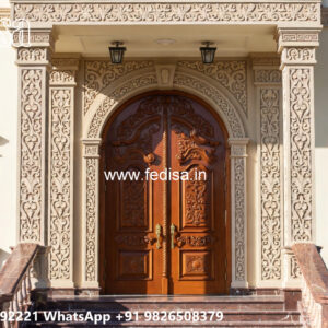 Classic Villa Design with Rich Wooden Craftsmanship No-2664