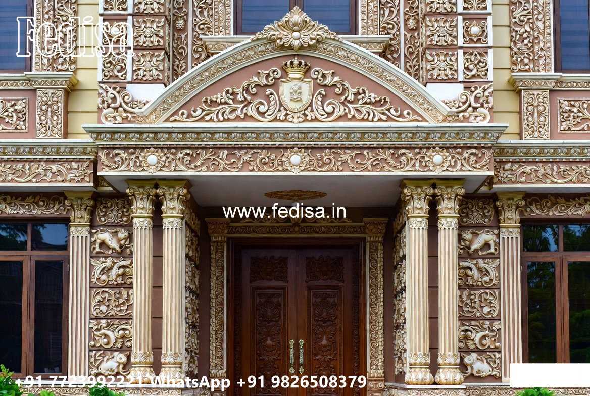 Classic Villa Design with Luxury Outdoor Decor No-2676