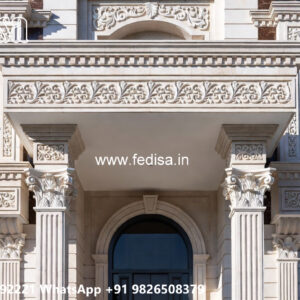 Luxury House Design with Elegant Home Entrance No-2789