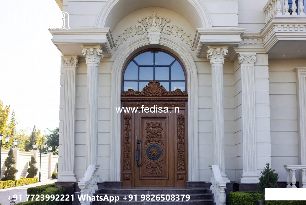 Luxury House Design with Beautiful Glass Architecture No-2845