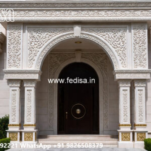 Classic House Design with Elegant Balcony Concepts No-2864