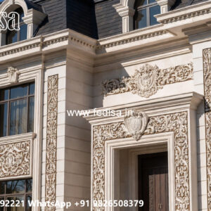 Classic House Design with Decorative Pillar Concepts No-2873