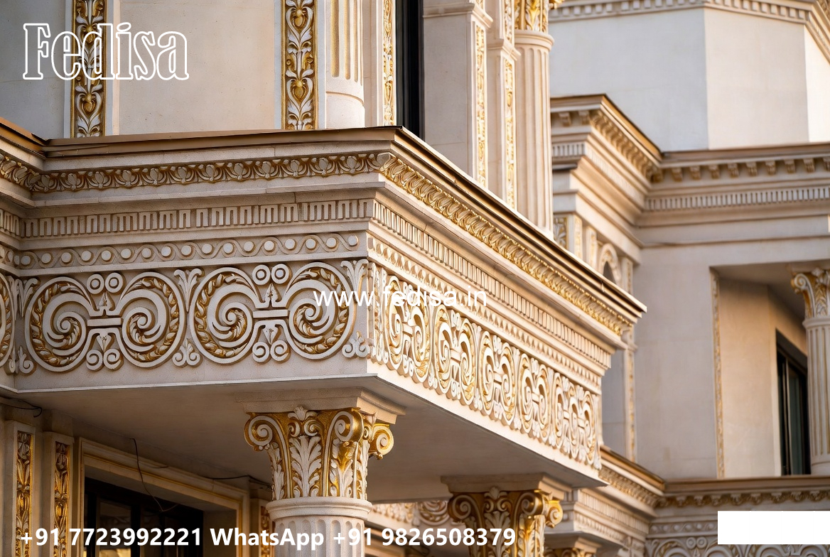 Classic House Design with Stylish Marble Flooring No-2907