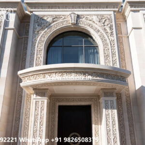 Elegant Classic House Design with Rich Architecture No-2920