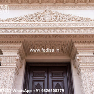 Classic House Design with Elegant Balcony Railings No-2957
